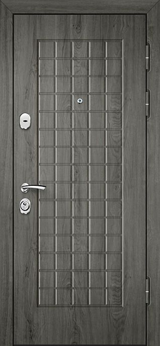 Металлическая дверь Дверь с МДФ №158
