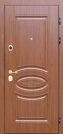 Металлическая дверь Дверь с МДФ №306